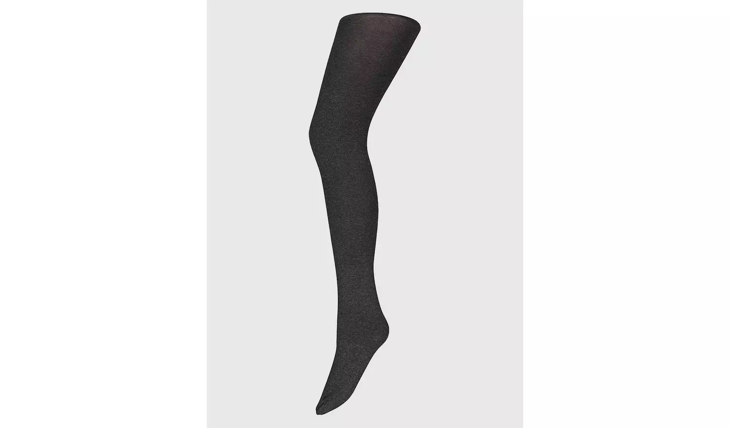 Grey Marl Velvet Touch 100 Denier Tights - M/L
