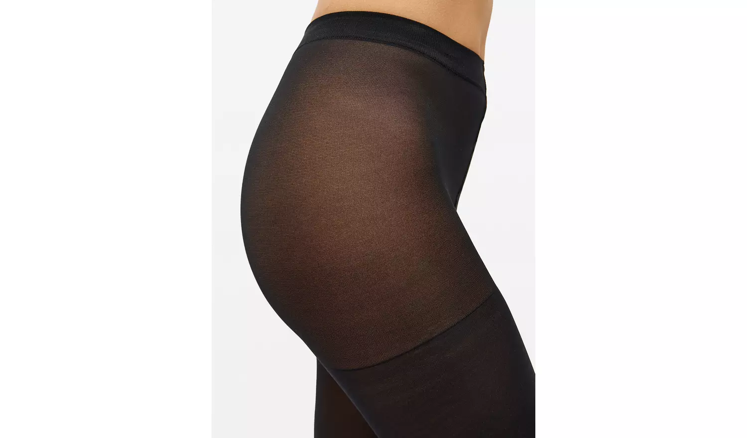 Secret Shaping Black 60 Denier Opaque Tights 2 Pack XL