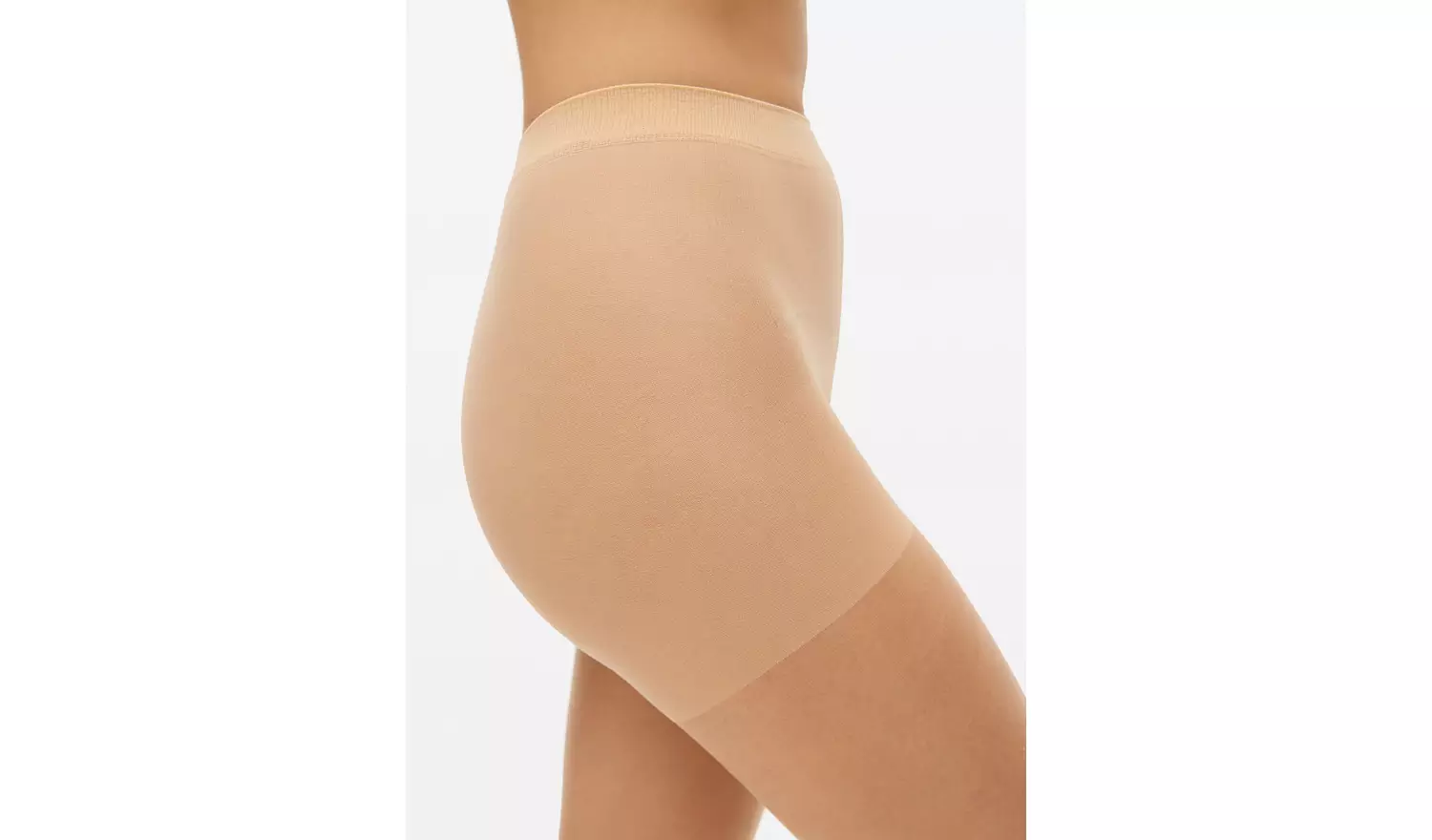 Caramel Nude 15 Denier Gloss Tights 2 Pack S
