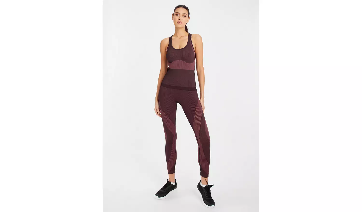 Active Burgundy Seamless VestL