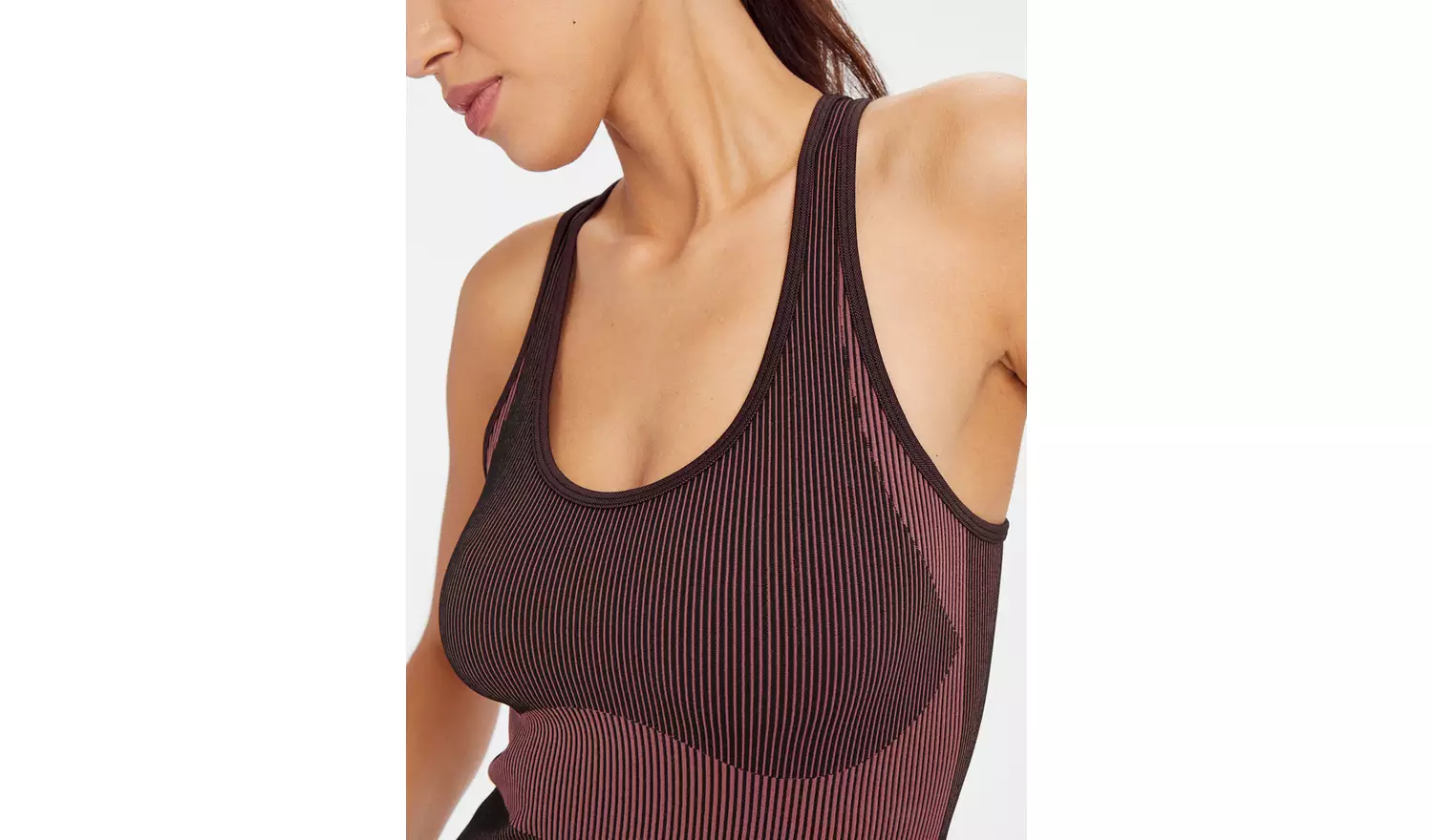Active Burgundy Seamless VestL