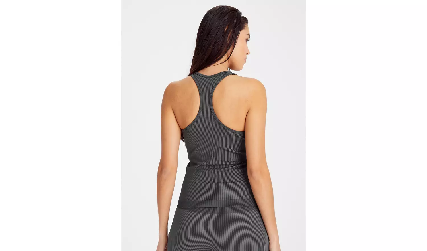 Active Charcoal Seamless Vest XL