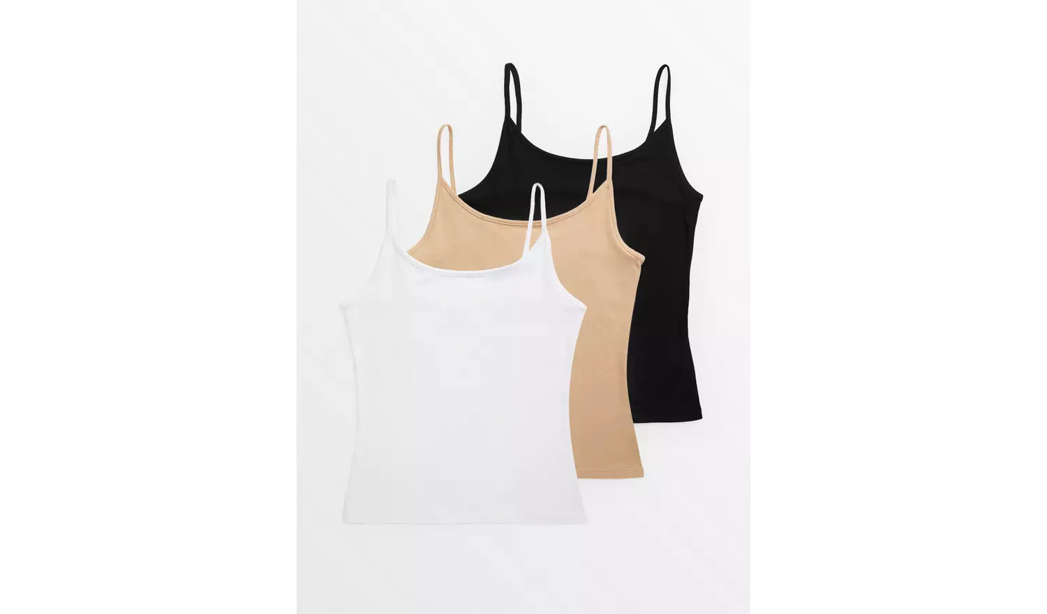 Strappy Cami Vests 3 Pack 18