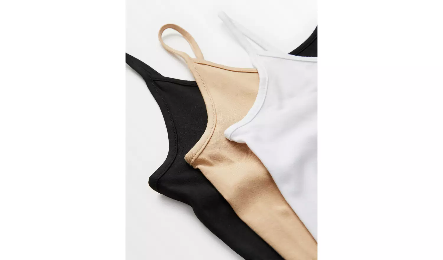 Strappy Cami Vests 3 Pack 16