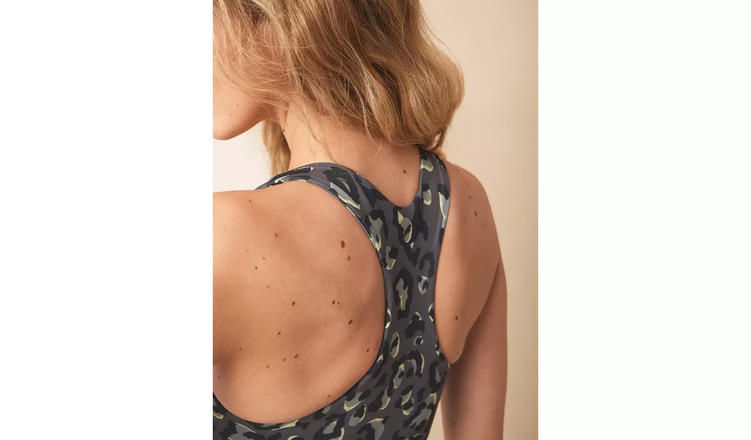 REAKTIV Bright Leopard Print Co-ord Sports Crop Top XS