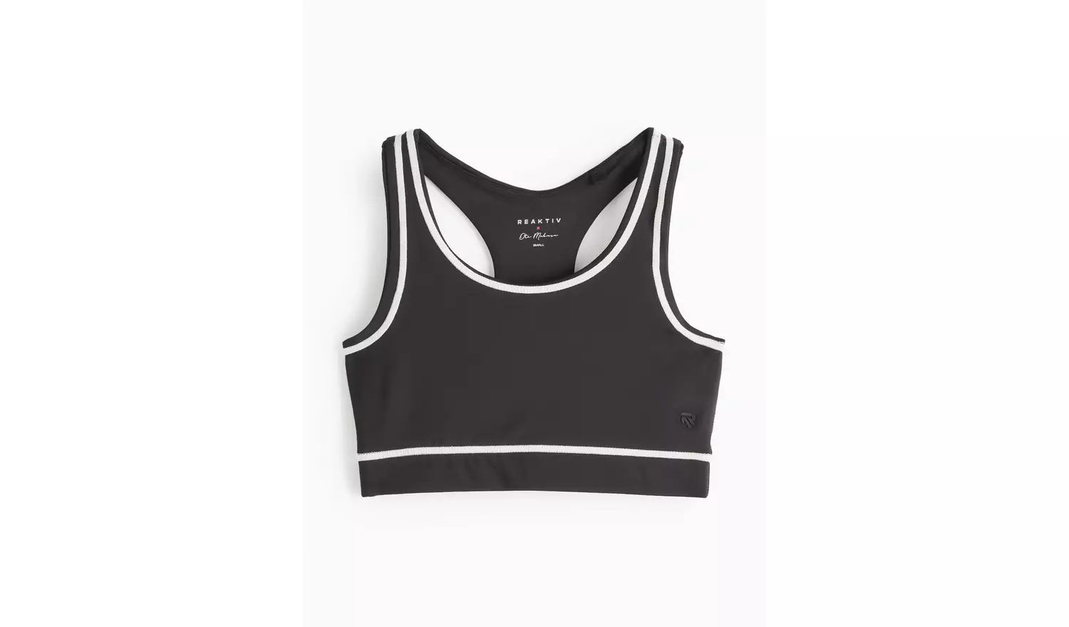 REAKTIV Black Co-ord Sports Crop Top L
