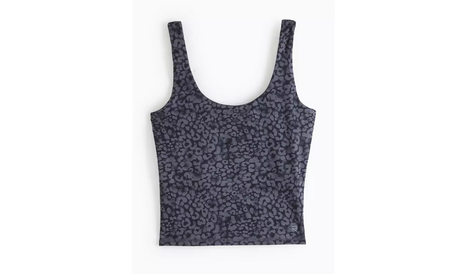 REAKTIV Built In Support Co-ord Vest Blue Leopard L