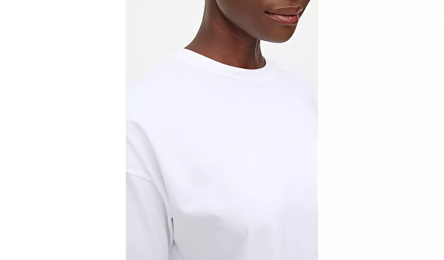 White Oversized Washed Plain T-Shirt 16