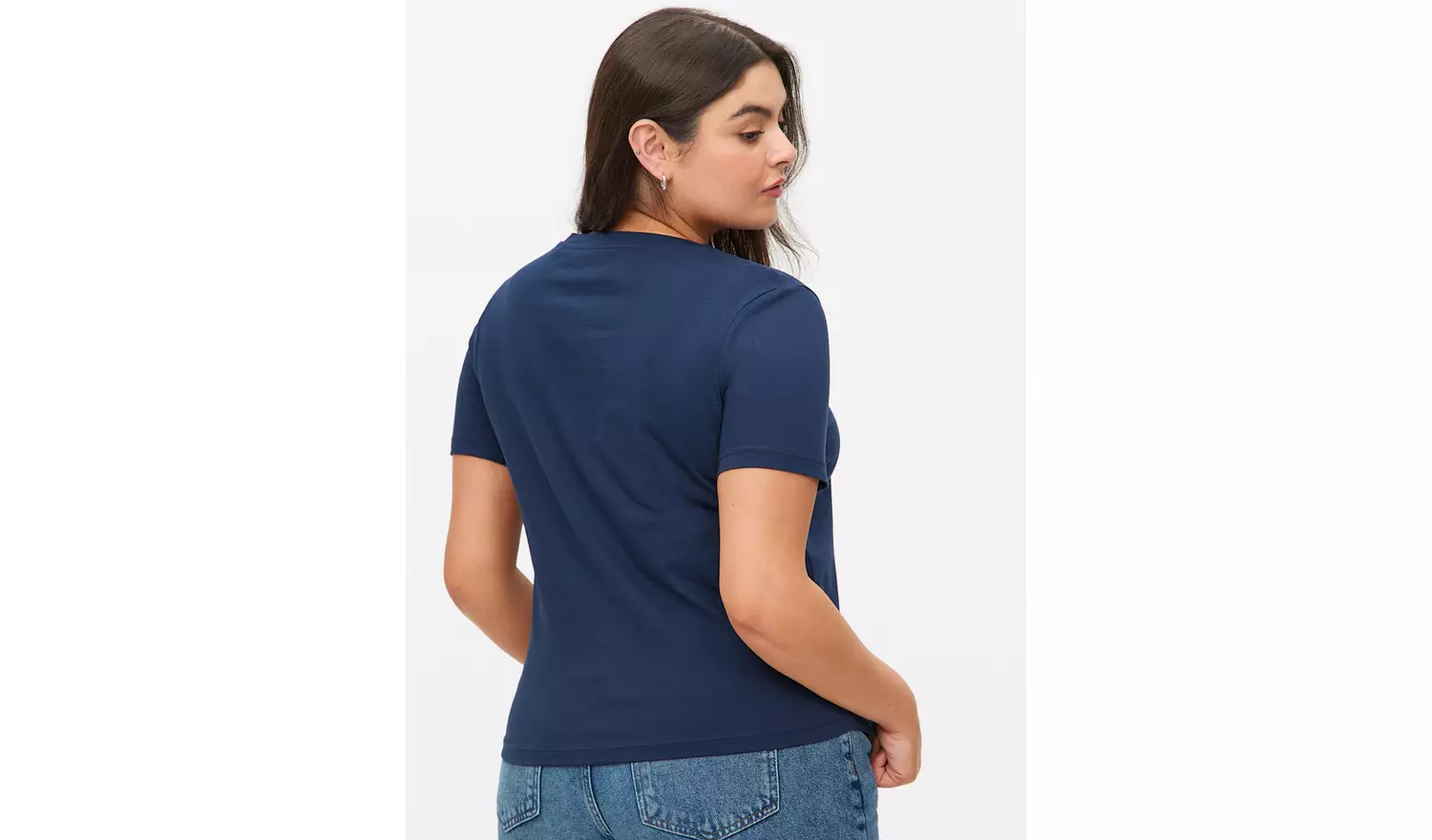 Navy Regular Fit Crew Neck T-Shirt 20