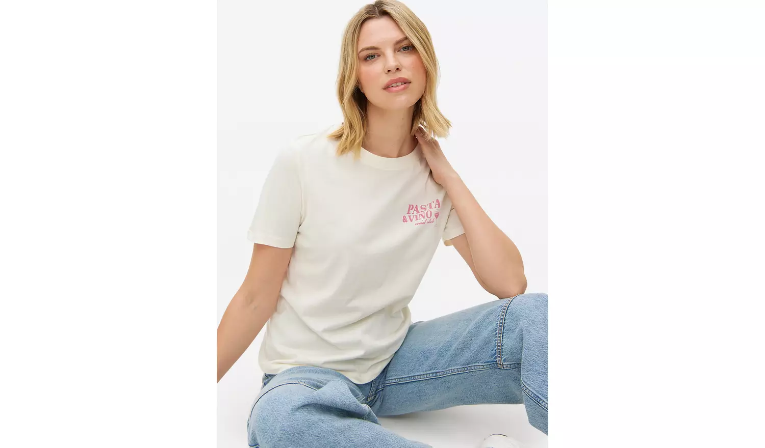 Cream Pasta & Vino Graphic T-Shirt 10