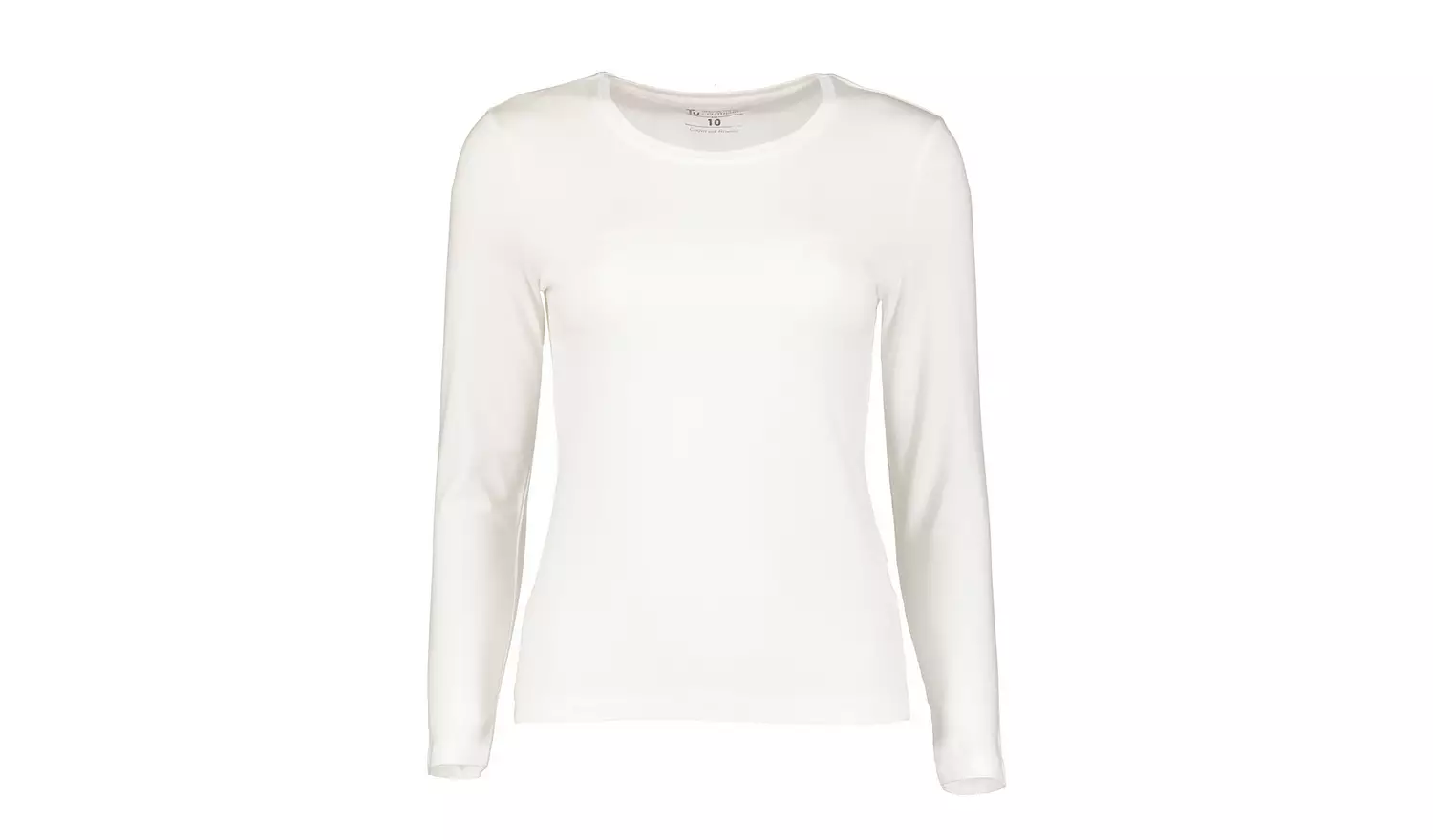 PETITE Online Exclusive White Long Sleeve T-Shirt - 22