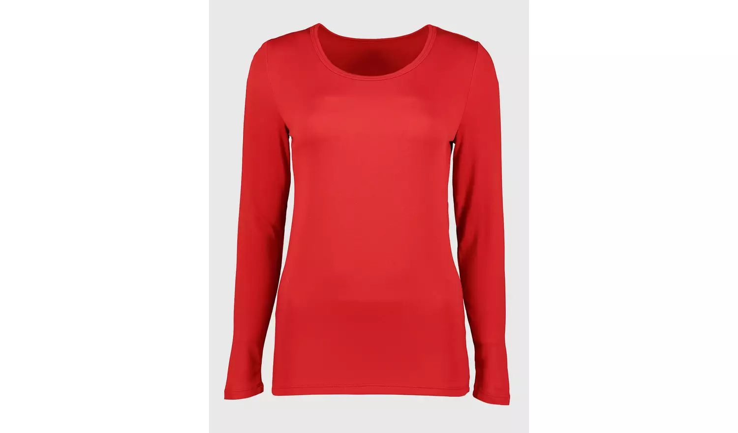 Heat Active Red Long Sleeve Thermal Top - 14