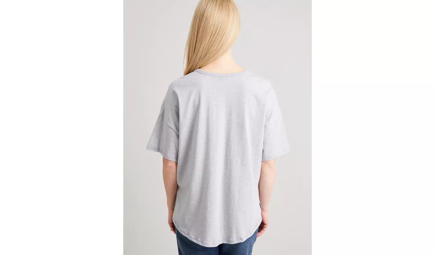 Disney Mickey Mouse Grey Boxy T-Shirt - 8