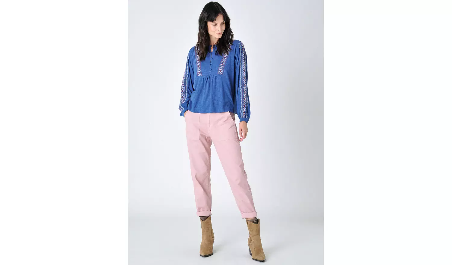 BURGS Meshaw Emd Smock Top 12