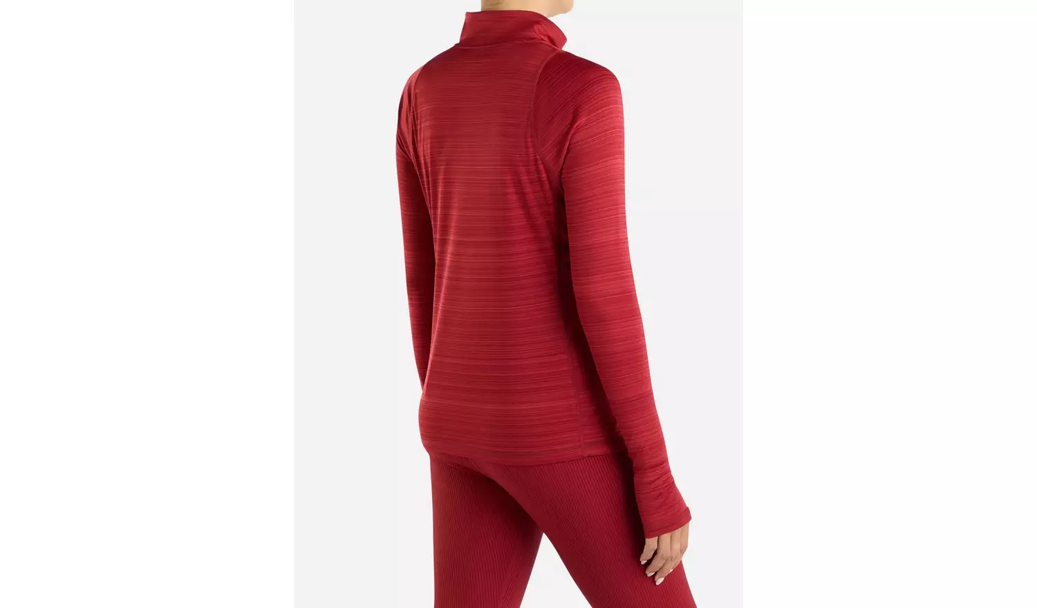 UMBRO Pro Training Half Zip Top Sun Dried Tomato Marl 14