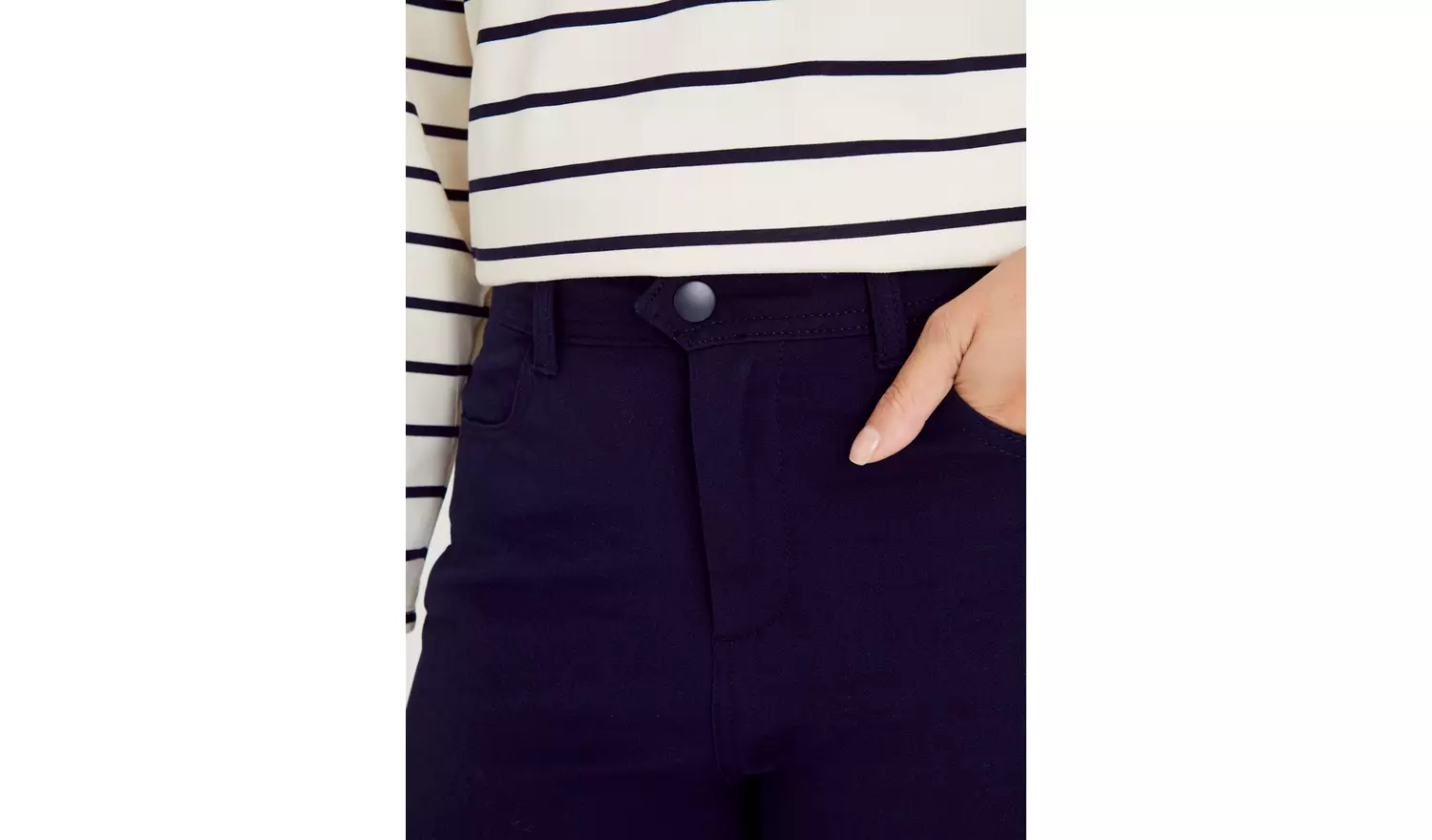 Navy Smart Treggings 18R