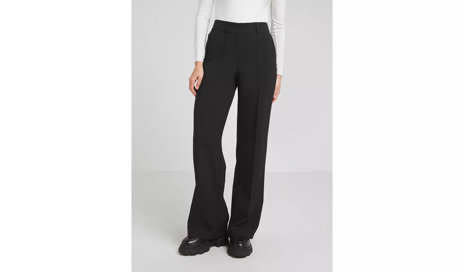 SIMPLY BE Wide Leg Workwear Trouser 16