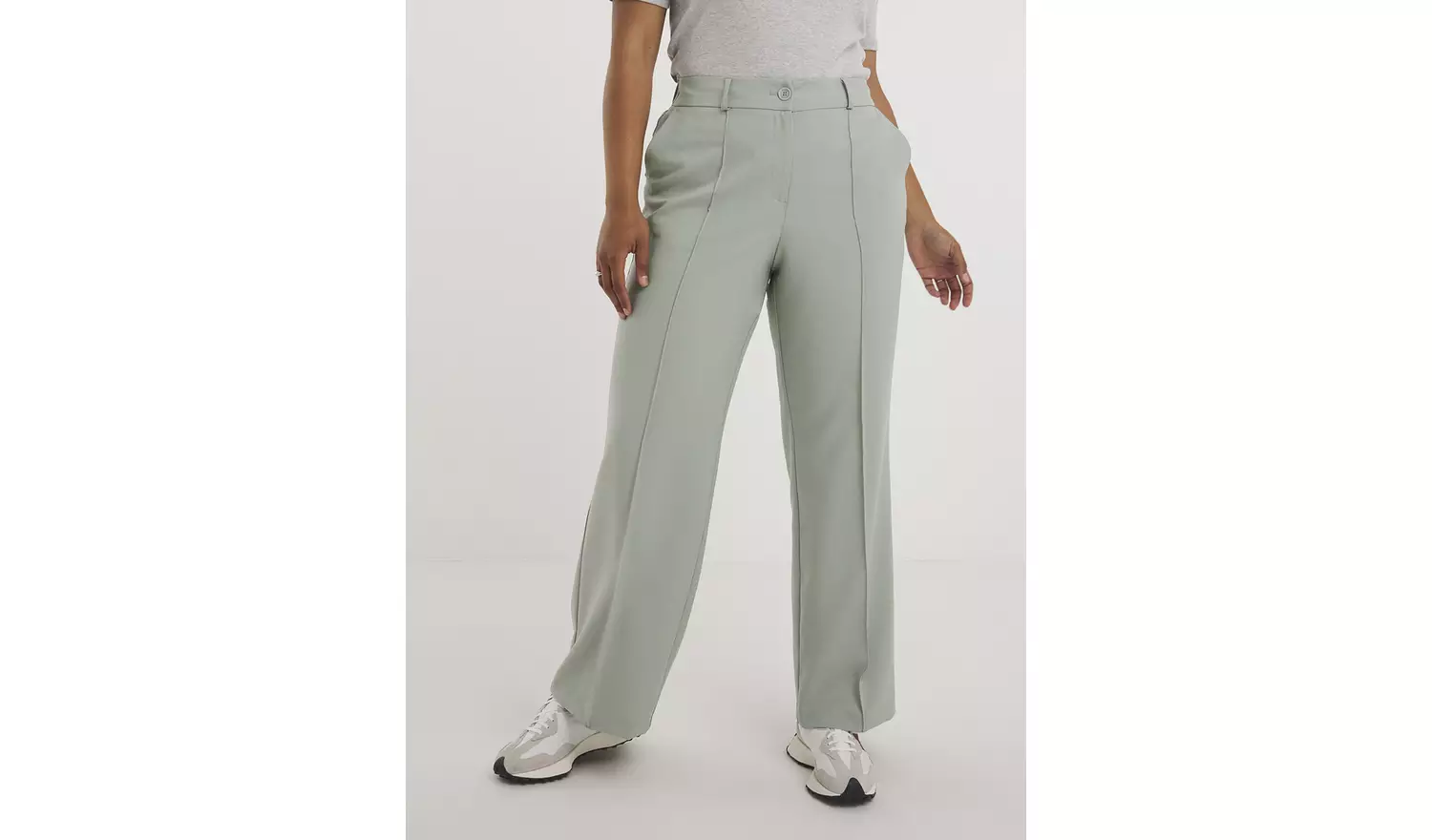 SIMPLY BE Wide Leg Tailored Trousers 22