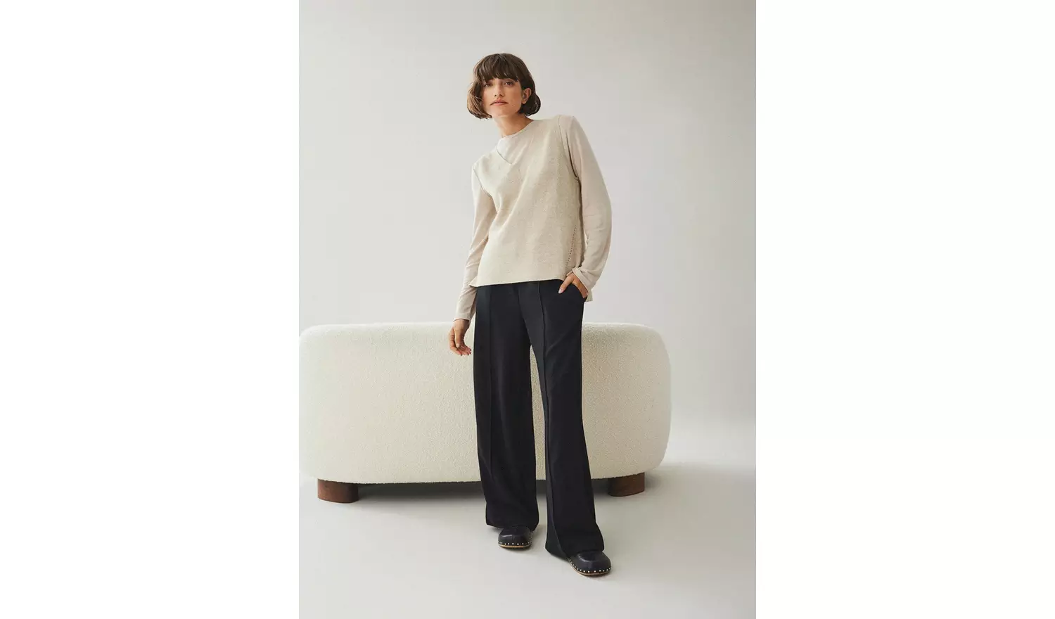 VILA High Waist Wide Pants XXL