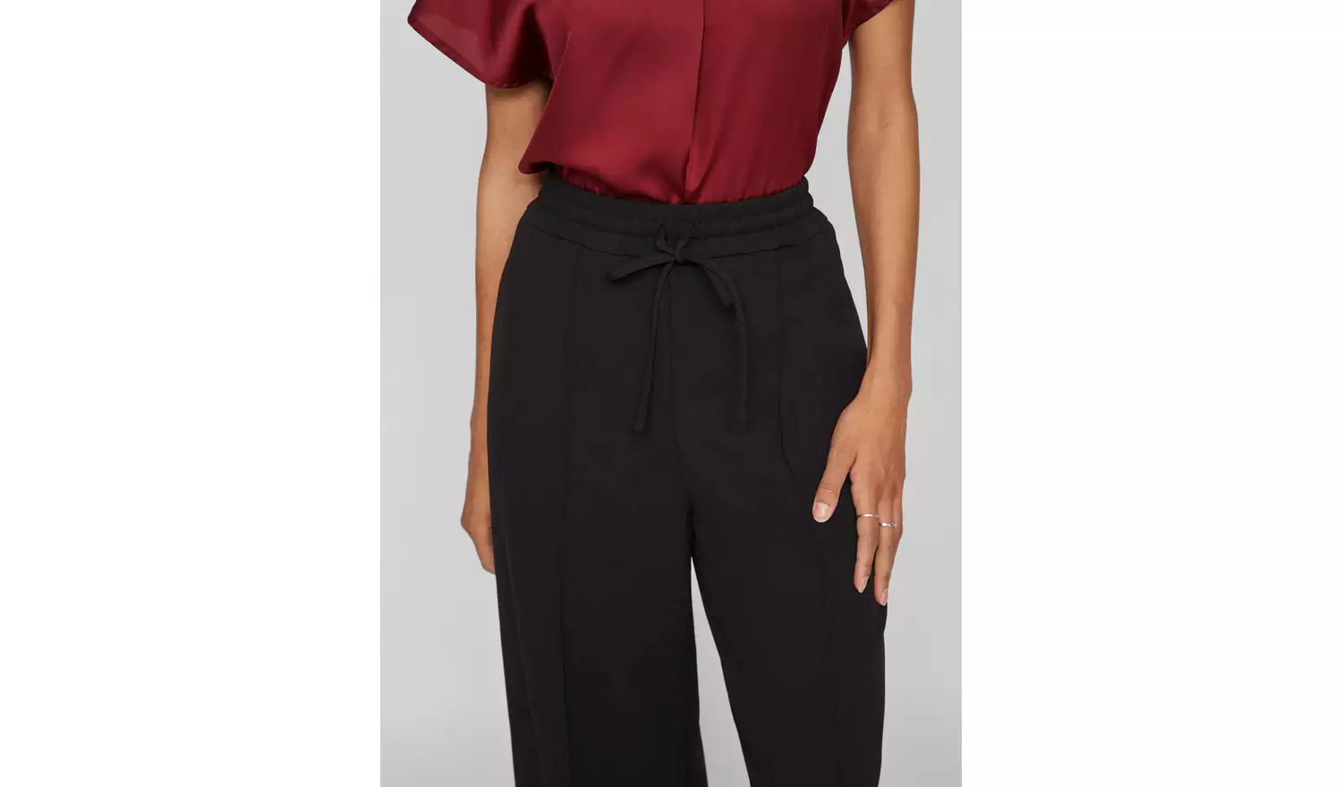 VILA High Waist Wide Pants XXL