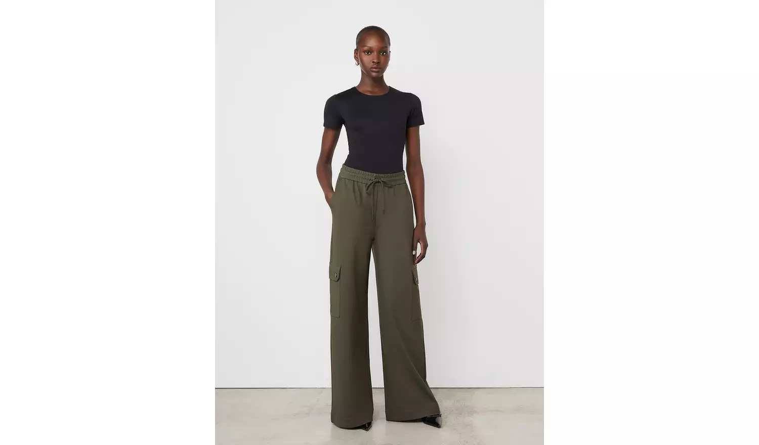FINERY Deliah Trouser Khaki 8R