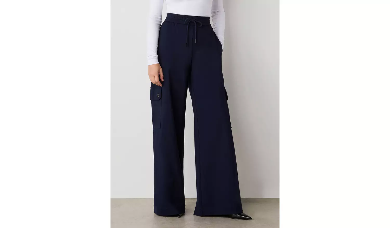 FINERY Deliah Trouser Navy 18R