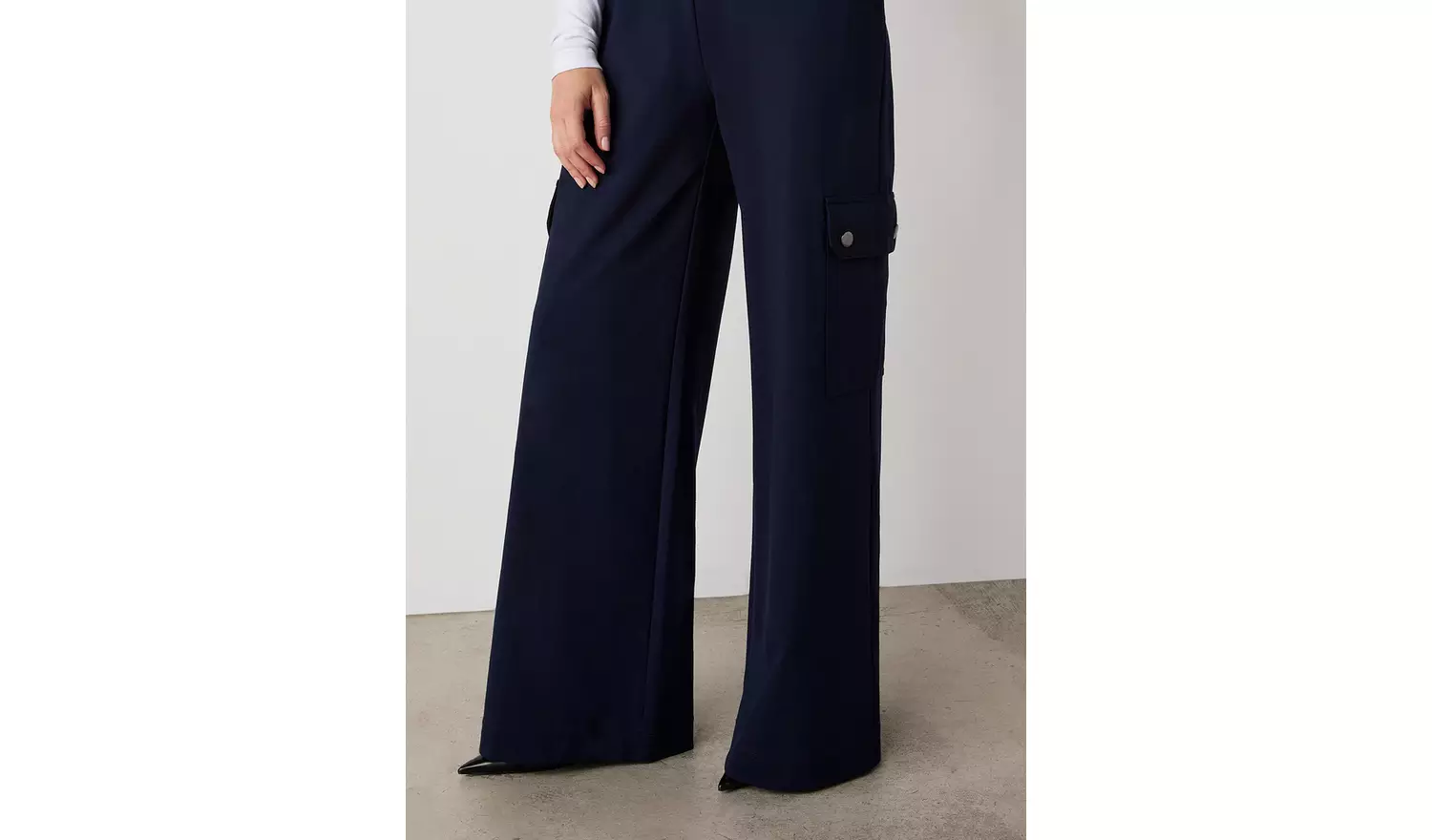 FINERY Deliah Trouser Navy 20S
