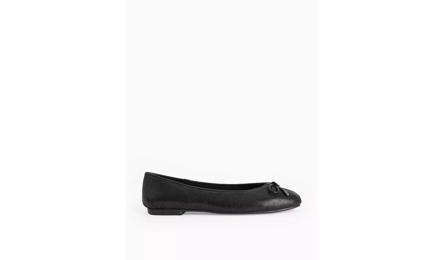 Black Snake Design Ballerina Pumps7
