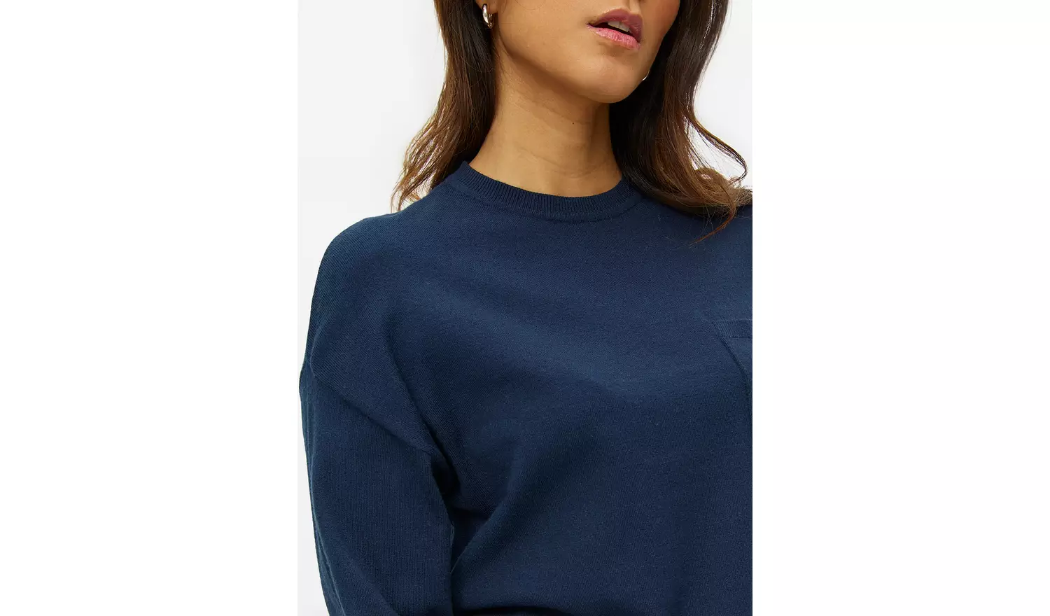 Navy Soft Touch Pocket Jumper 20