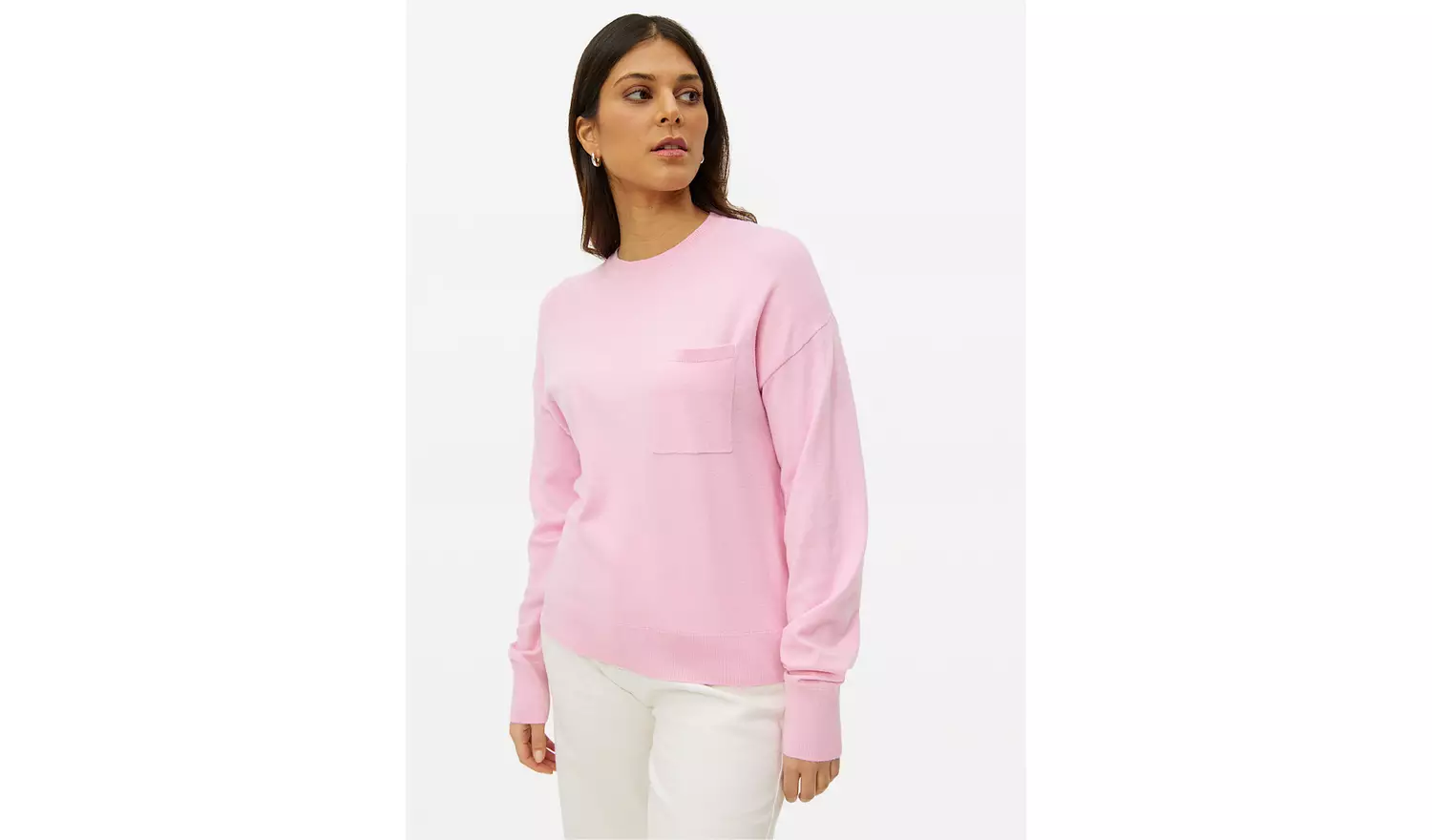Pink Soft Touch Pocket Jumper 10
