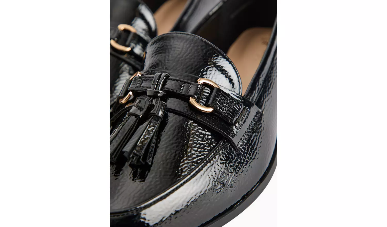 Black Patent Tassel Loafers3