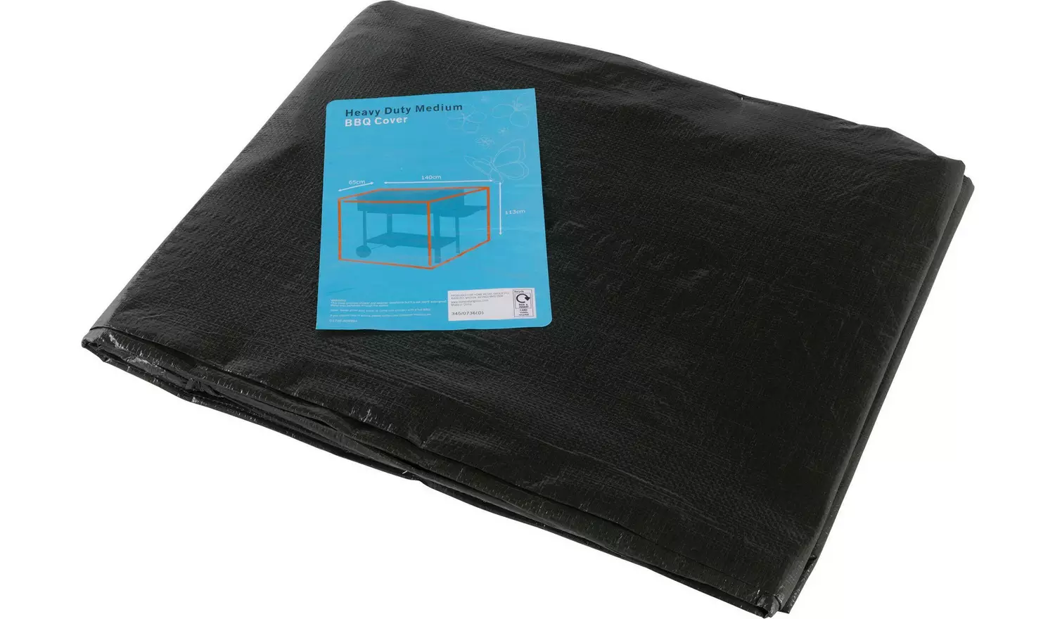 Argos Home Heavy Duty Medium BBQ Cover