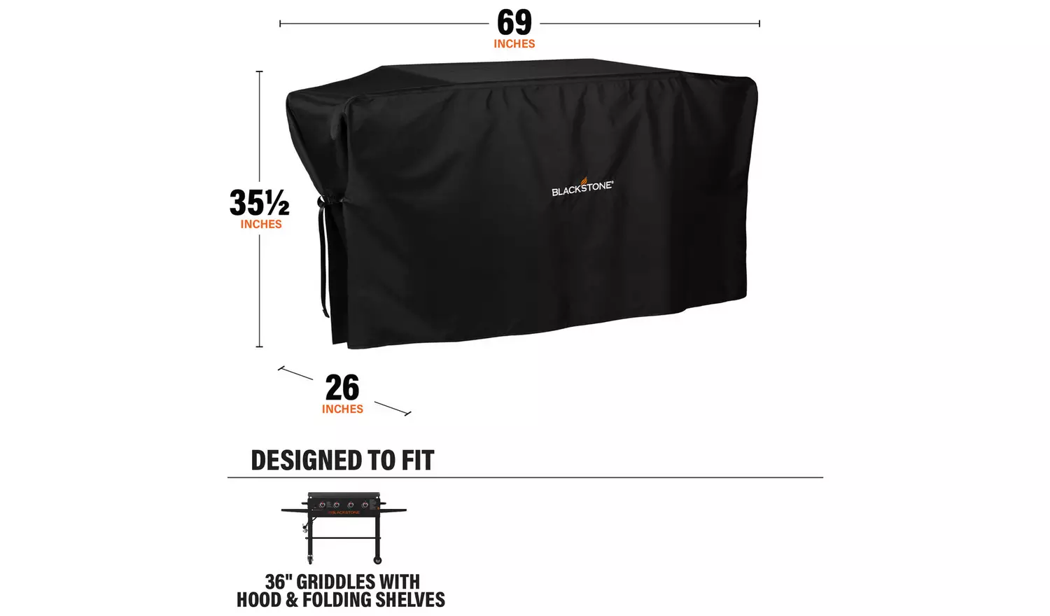 Blackstone 36 Inch Griddle Hood Cover