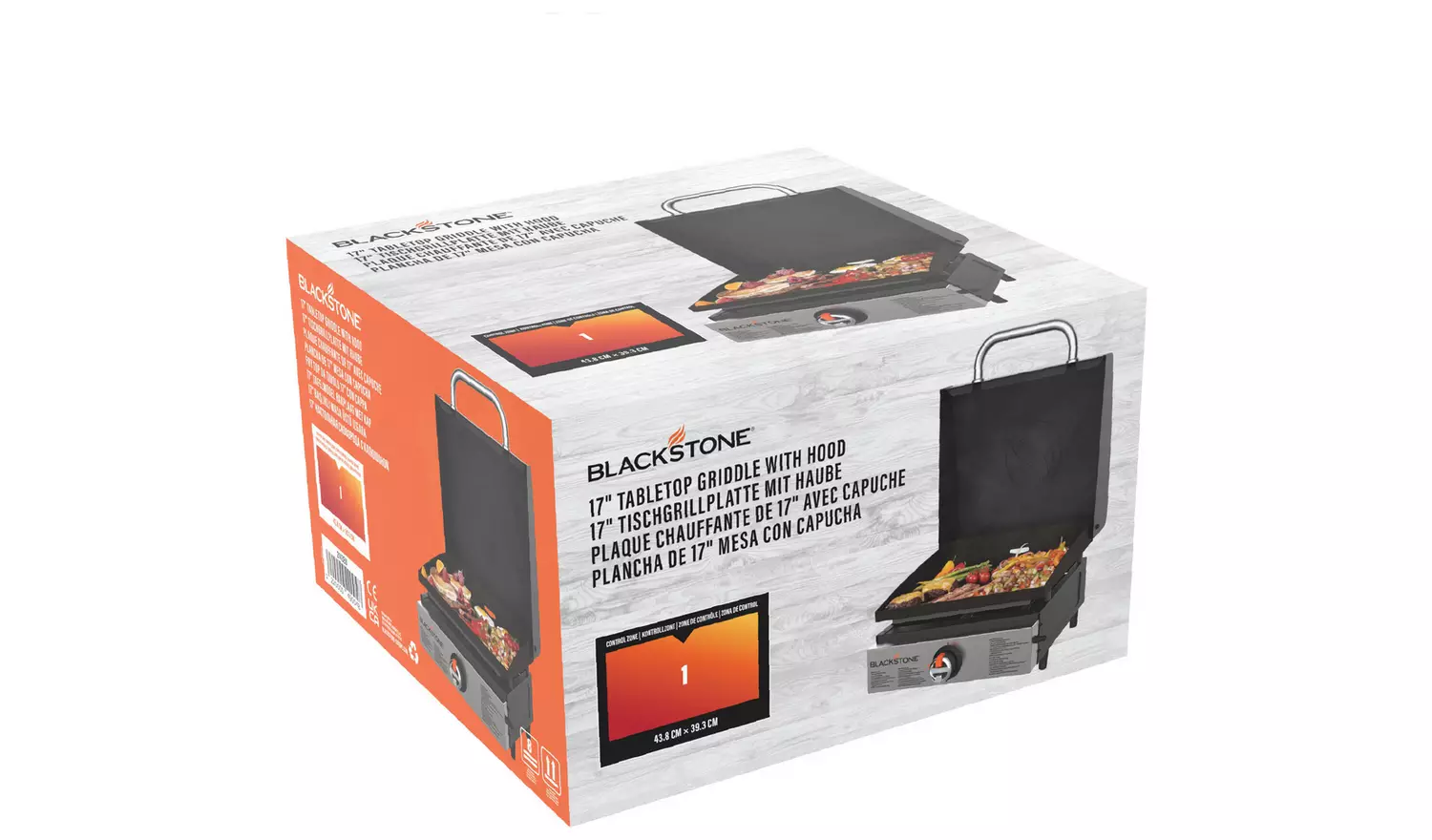 Blackstone 17 Inch Tabletop Griddle with Hood