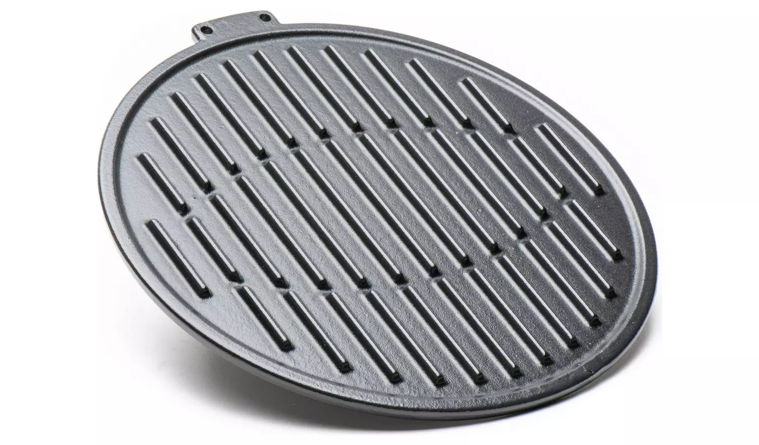 Outback 30cm Porcelain Coated Cast Iron Reversible Griddle