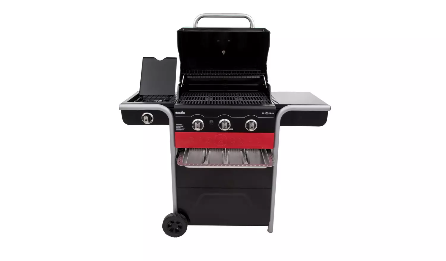 Char-Broil 3 Burner Gas and Charcoal BBQ