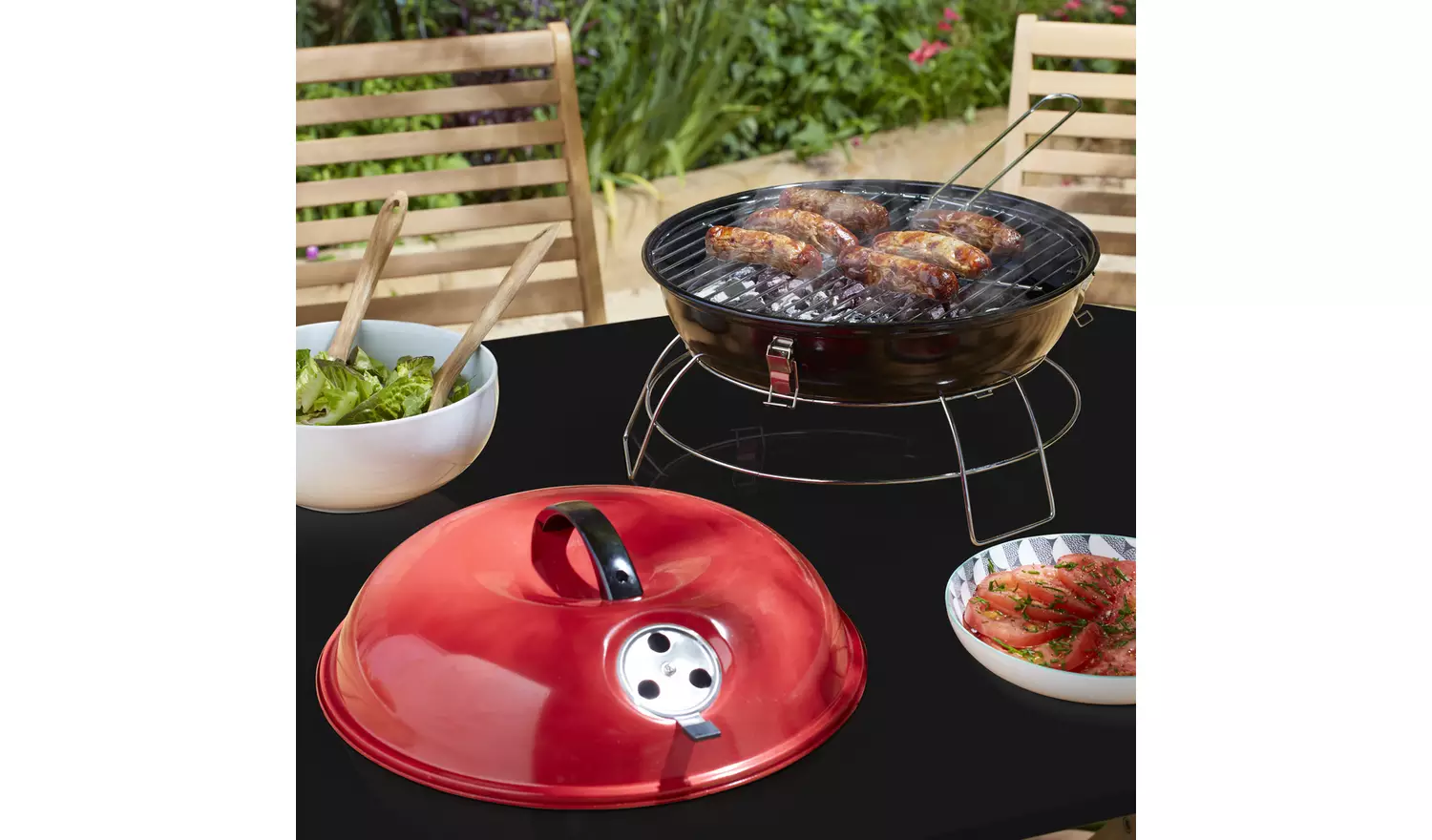 Argos Home Portable Charcoal BBQ