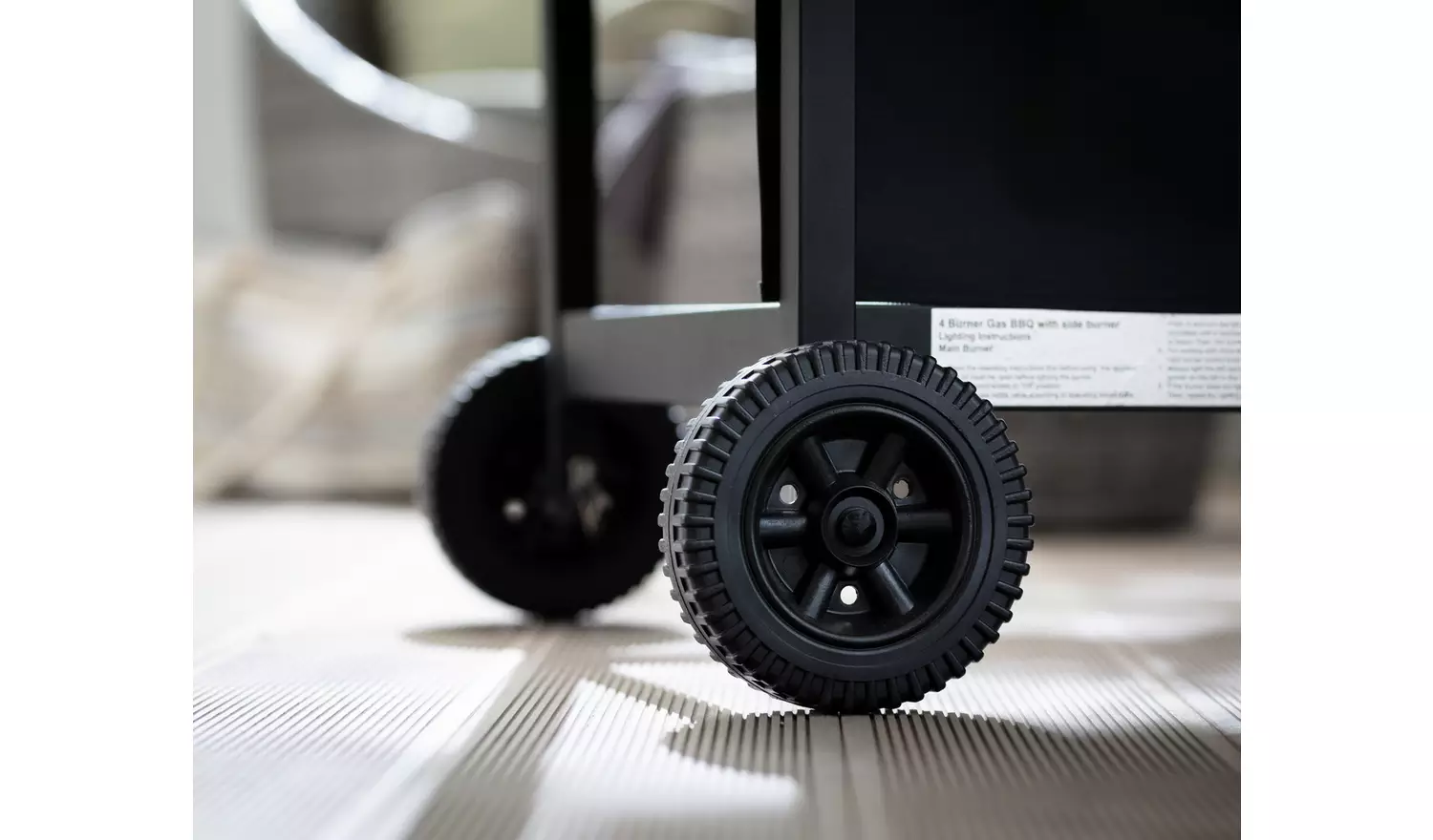 Argos Home 4 Burner With Side Burner Gas BBQ