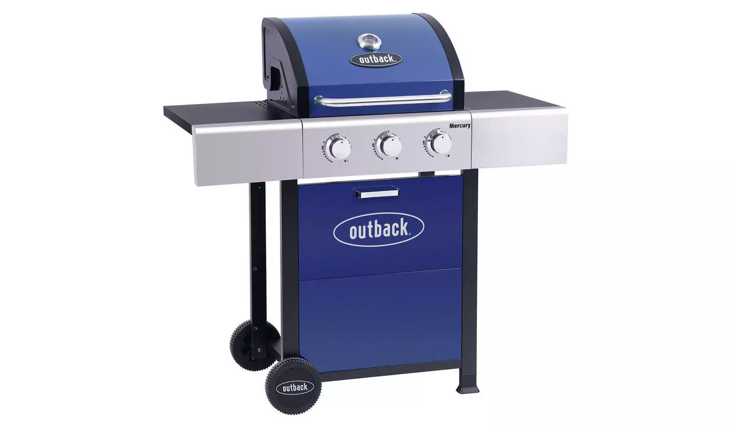 Outback Mercury 3 Burner Gas BBQ