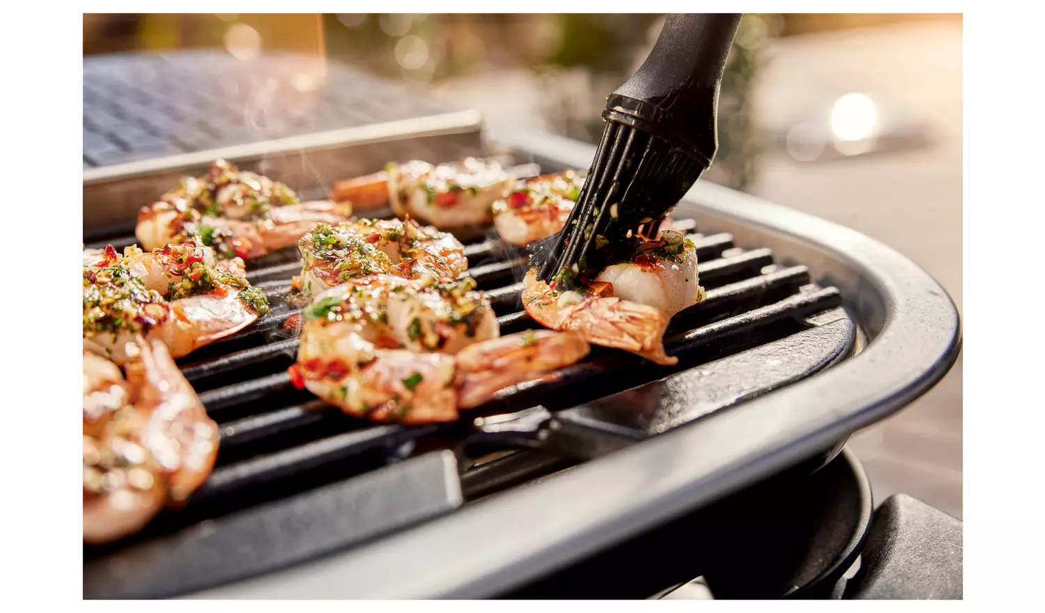 Weber Lumin Compact Electric BBQ with Stand