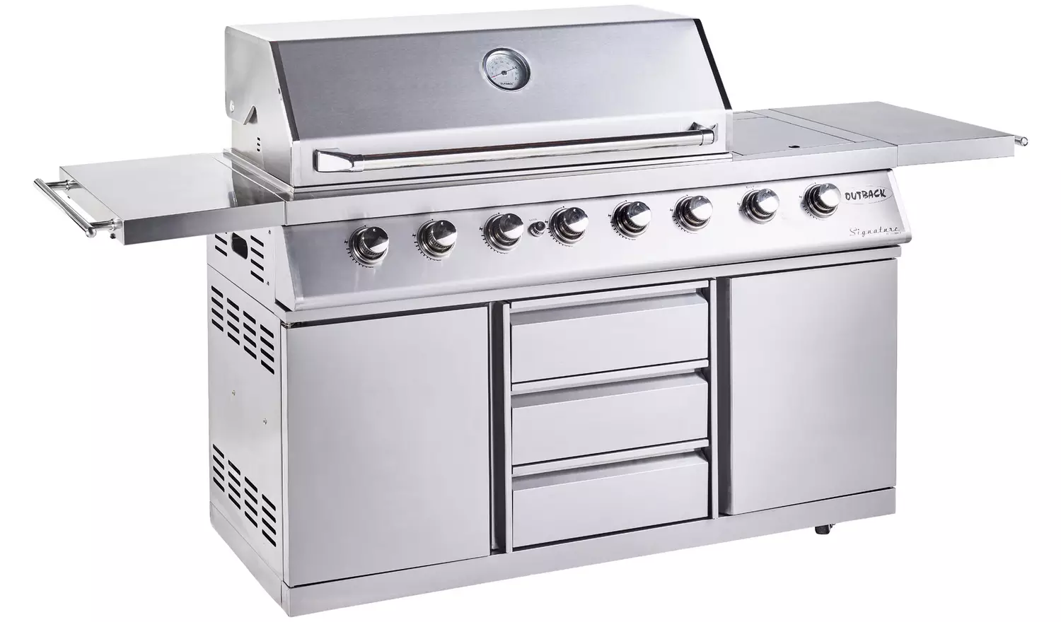 Outback Signature 6 Burner Hybrid Gas BBQ