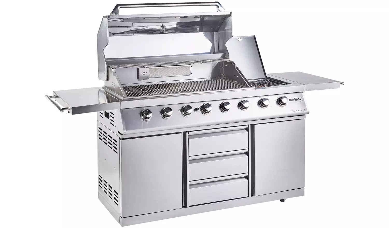Outback Signature 6 Burner Hybrid Gas BBQ