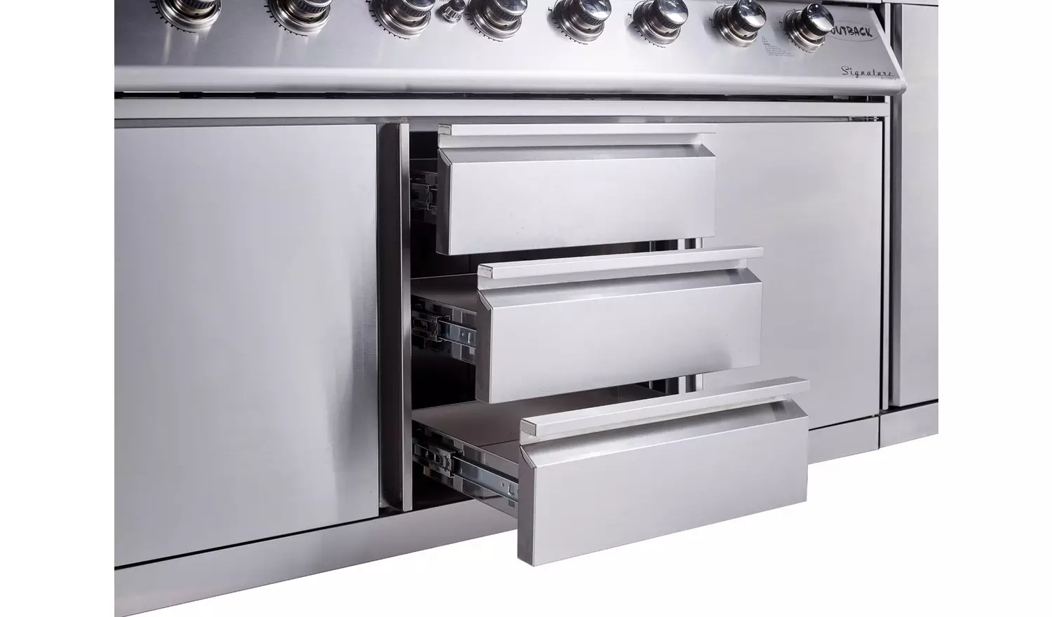 Outback Signature 6 Burner Hybrid Gas BBQ