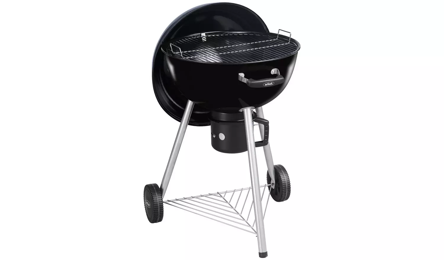 Outback Comet 50cm Kettle Charcoal BBQ - Black