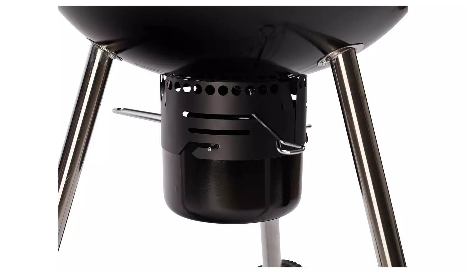Outback Comet 50cm Kettle Charcoal BBQ - Black
