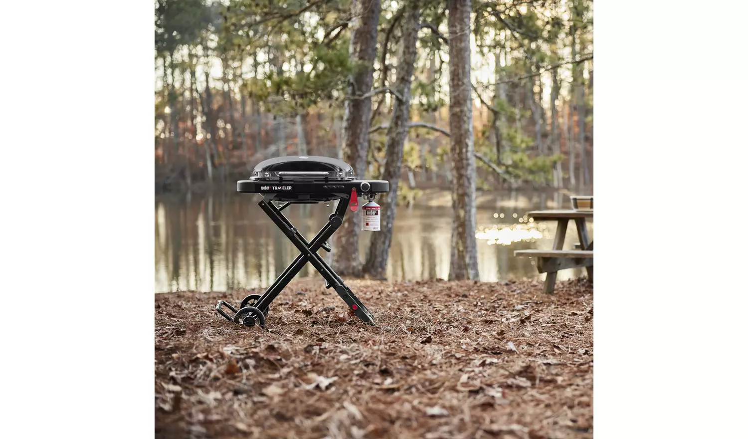 Weber Traveler Compact Portable Gas BBQ
