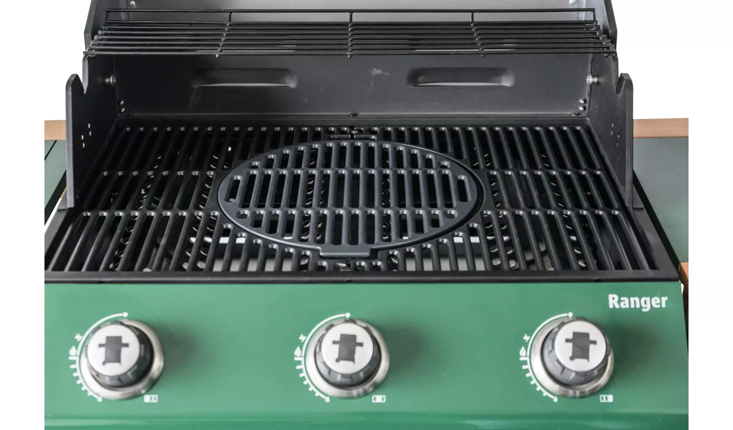 Outback Ranger 3 Burner Gas and Charcoal BBQ