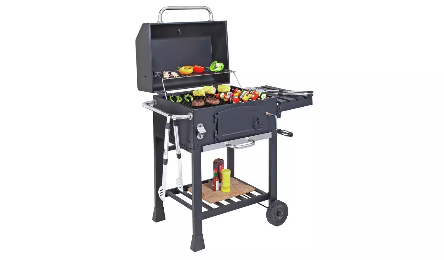 Argos Home Trolley Charcoal BBQ
