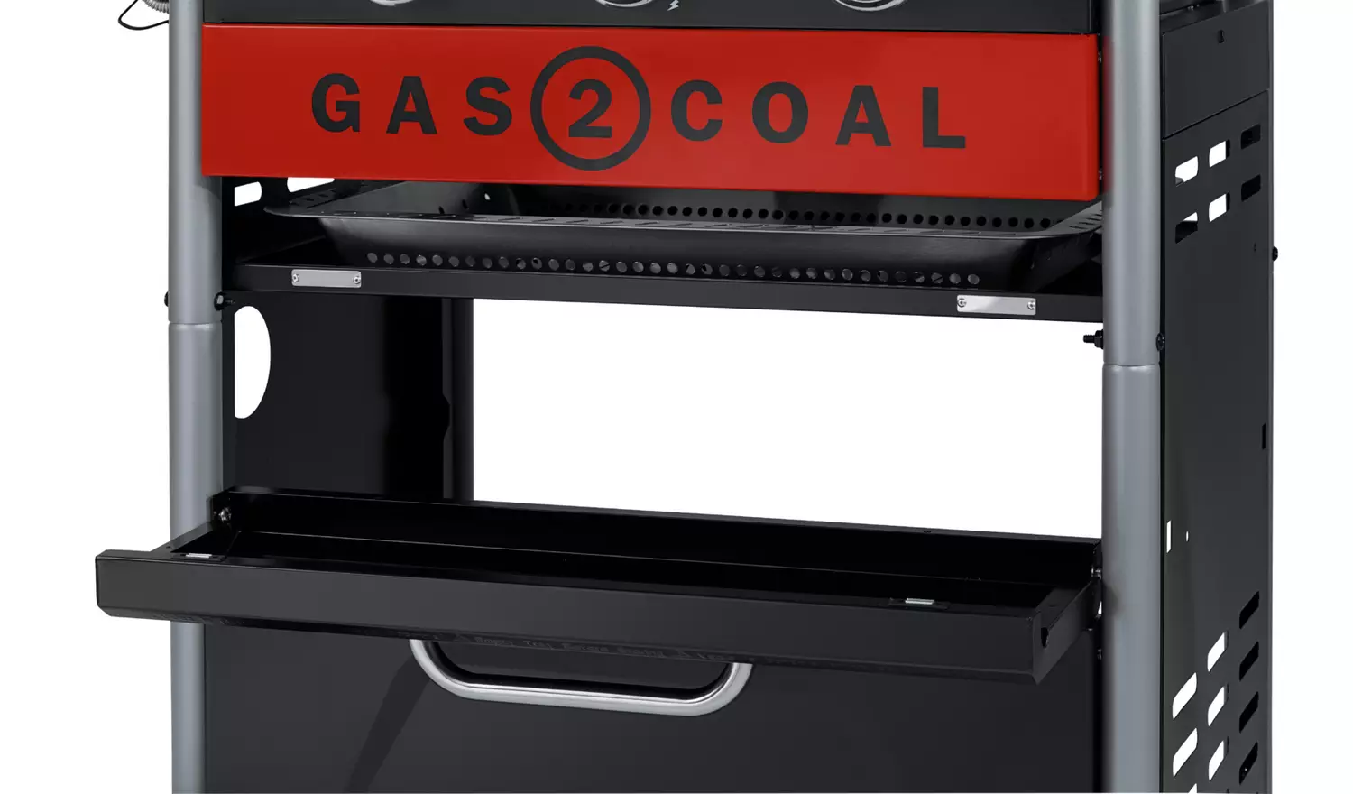 Char-Broil 2 Burner Gas and Charcoal BBQ