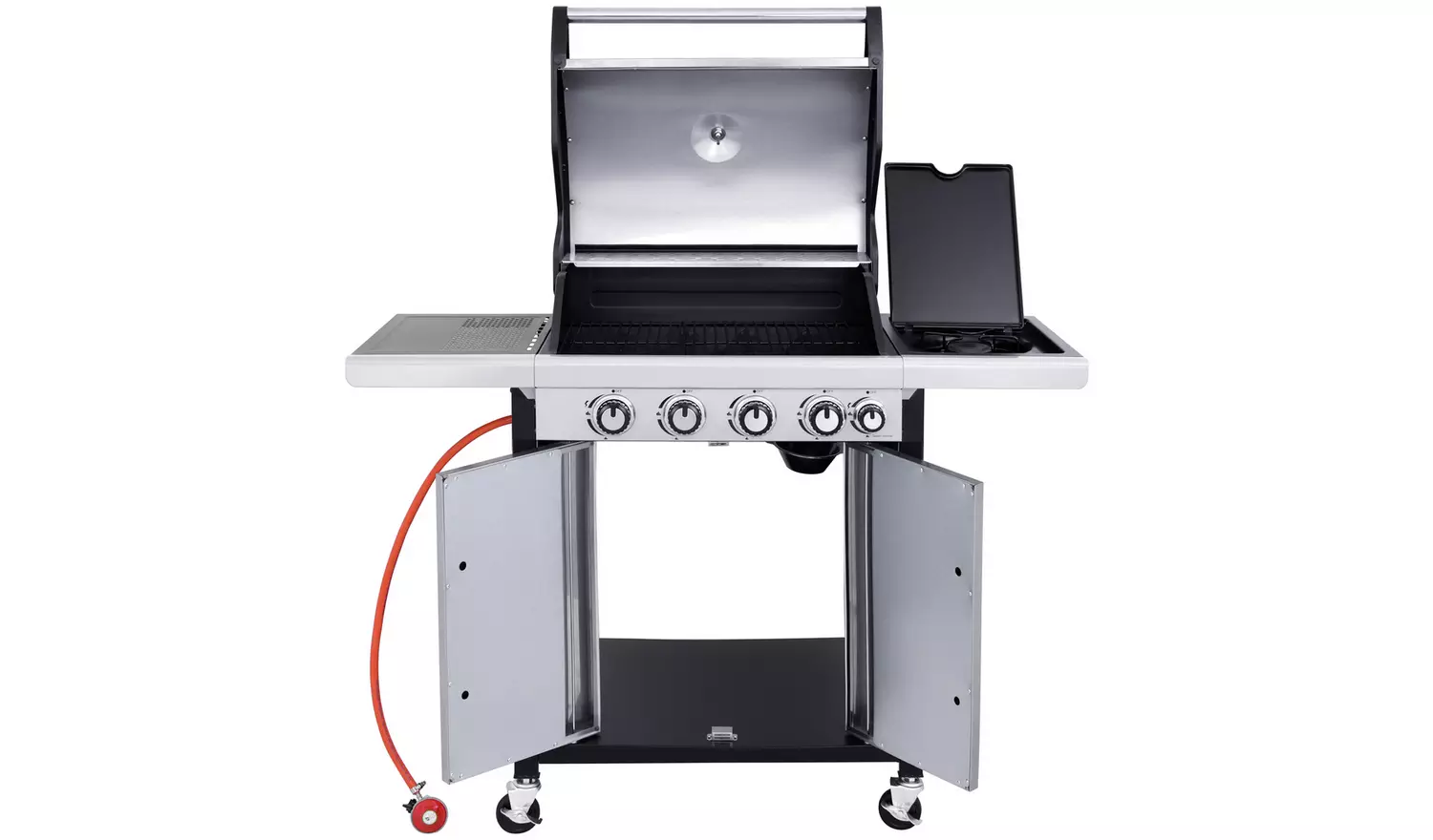 Argos Home Deluxe 4 Burner Gas BBQ